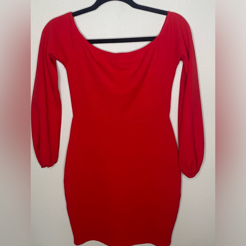 Red dress